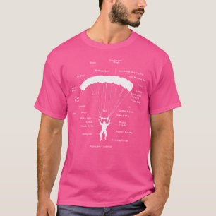 T-shirt Paraglider Anatomie Magique Parapente Parapente Pa