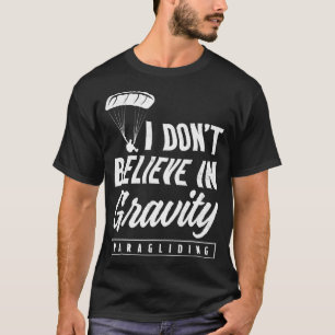 T-shirt Paraglider Croit Funny Paragliding Paramotor