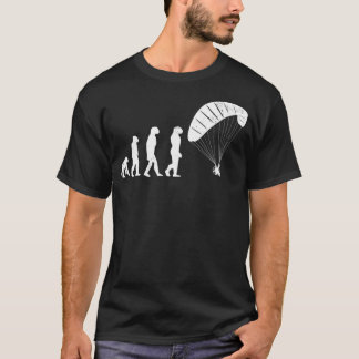 T-shirt Paraglider Paramotors Evolution Gift