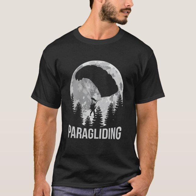 T-shirt Paragliding fly parachute paragliders fly lovers (Devant)