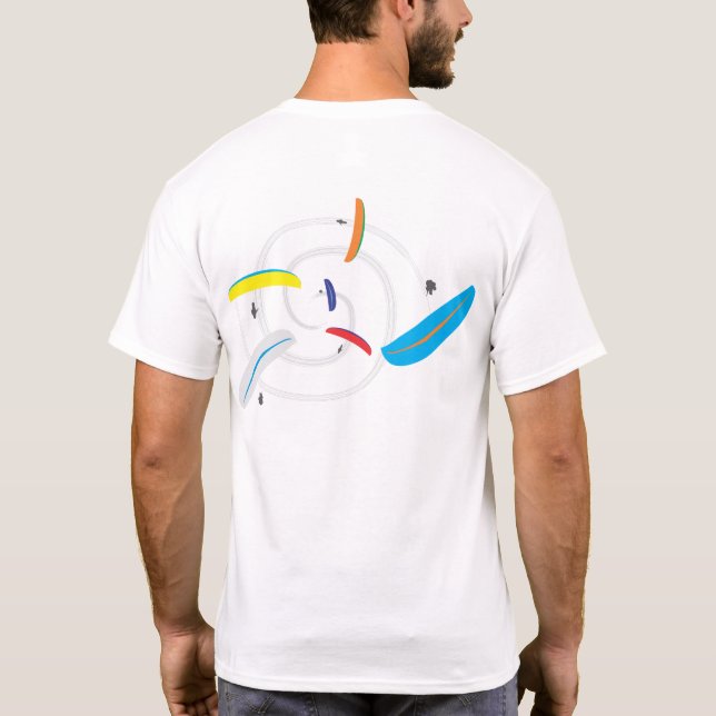 T-SHIRT PARAGLIDING THERMIQUE (Dos)