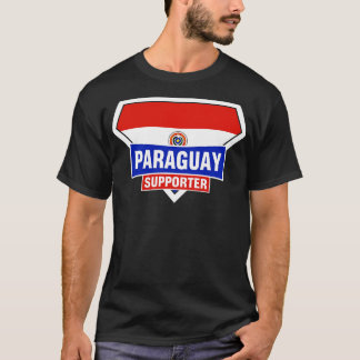 T-shirt Paraguayen Super Drapeau