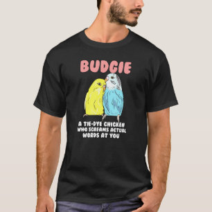 T-shirt Parakeet Budgie Bird Couple I Budgie Bird Lover