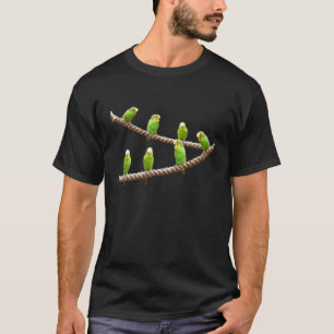 T-shirt Parakeet Budgie Parrot Budgerigar Ornithologie des