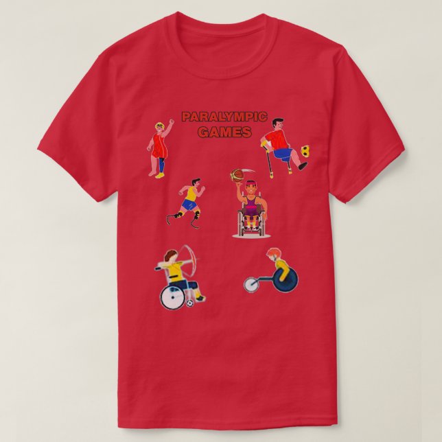 T-shirt paralympique (Design devant)