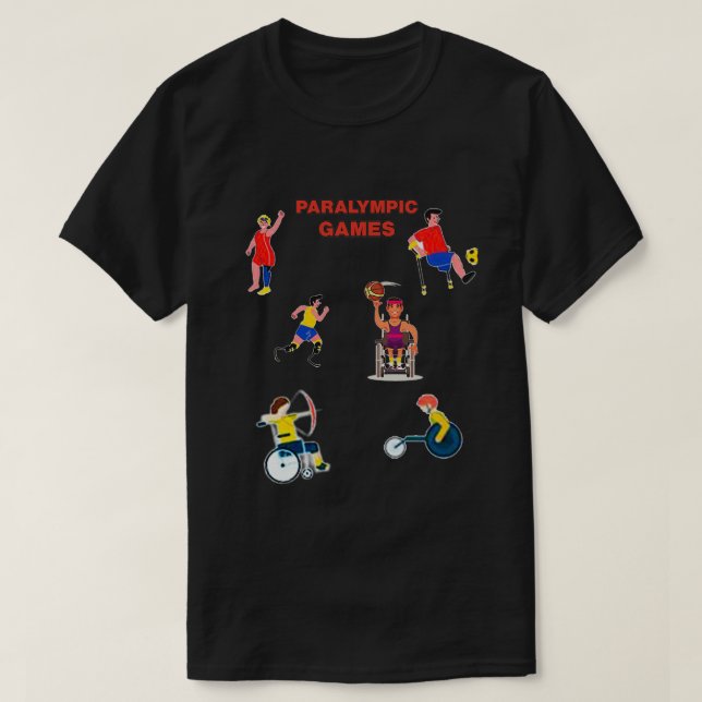 T-shirt paralympique (Design devant)