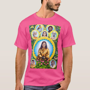 T-shirt Paramahansa Yogananda Et Masters Jah Sunny Arts I