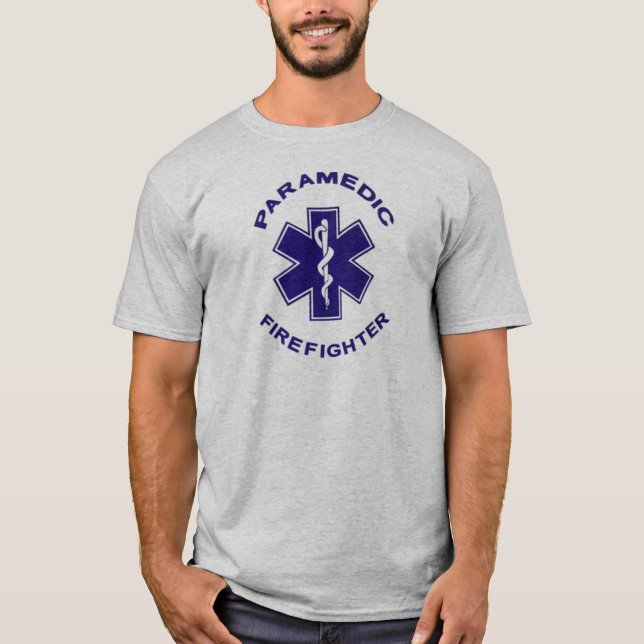 T-shirt Paramedic du pompier (Devant)