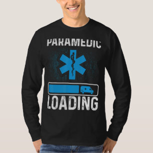 T-shirt Paramedic School Accessoire Funny Emt Student Badg
