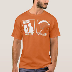 T-shirt Paramoteur pilote parapente parachute mari père