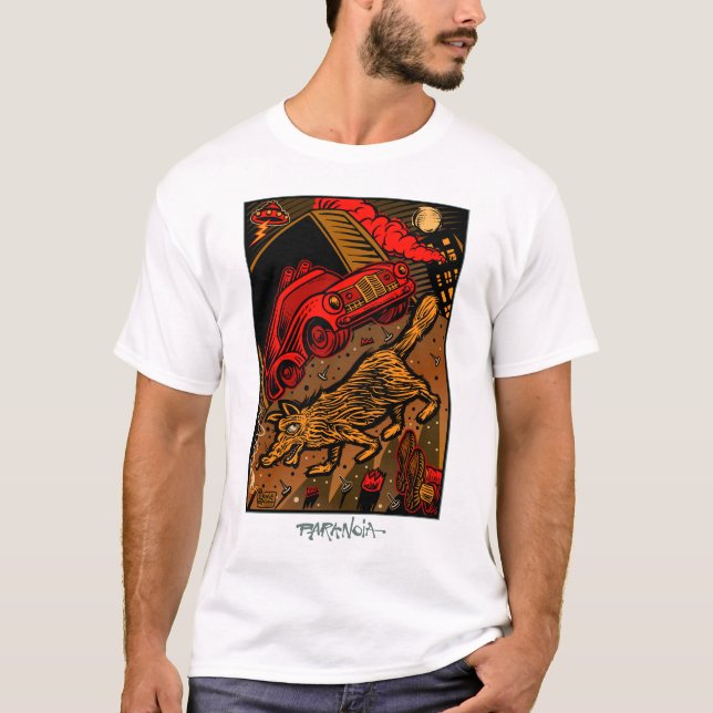 T-shirt Paranoïa (Devant)