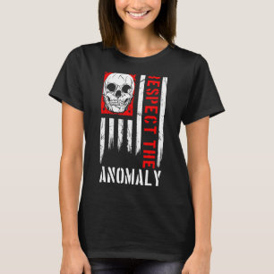 T-shirt paranormal enquêteur drôle fantôme professionnel h