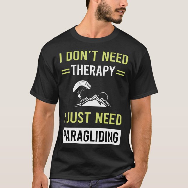 T-shirt Parapente de parapente thérapeutique (Devant)