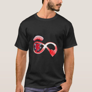 T-shirt Parapente Forever Infinity Cœur Amour Parapentiste