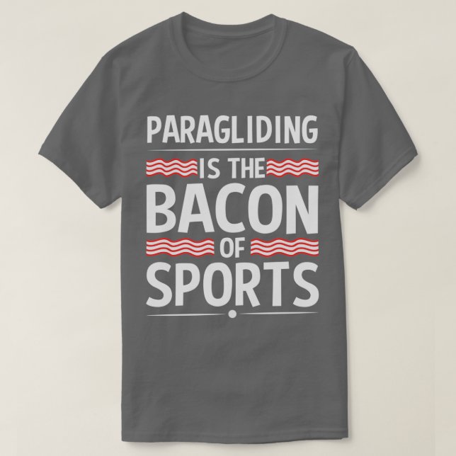 T-shirt Parapente Le parapente est le phare des sports (Design devant)