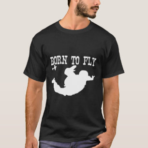T-shirt Parapente Né Pour Voler