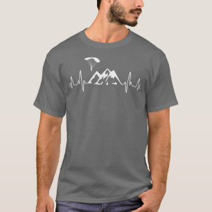 T-shirt Parapente Parapente Heartbeat 1