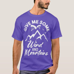 T-shirt Parapente Parapente Parachute F