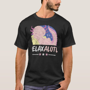 T-shirt Parapente Relaxalotl Funny Lazy Dormir Pyjamas Axo