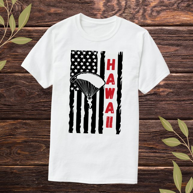 T-shirt Parapente vintage Hawaii (Créateur téléchargé)