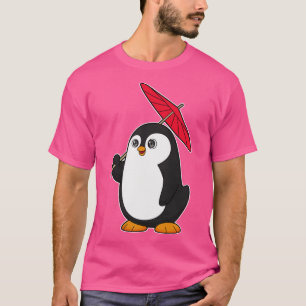 T-shirt Parapluie de pingouins