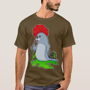T-shirt Parapluie de pluie de phoque 2