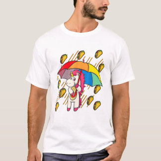 T-shirt Parapluie Tacos Unicorn Lover