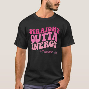 T-shirt Paraprofessionnel Droit Extérieur Enseignant Energ
