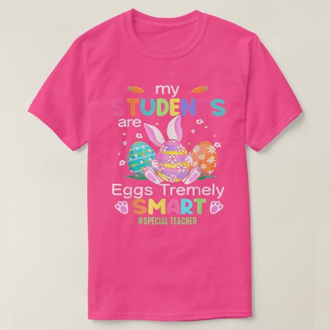 T-shirt Paraprofessionnel Mes Étudiants Sont Des Oeufs Trè (Design devant)