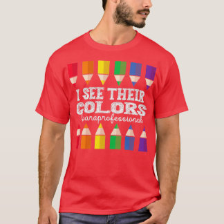 T-shirt Paraprofessionnel Para enseignant Parapro Paraéduc