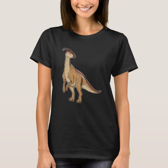 T-shirt Parasaurolophus Dinosaur  Ancient Saurian (Devant)