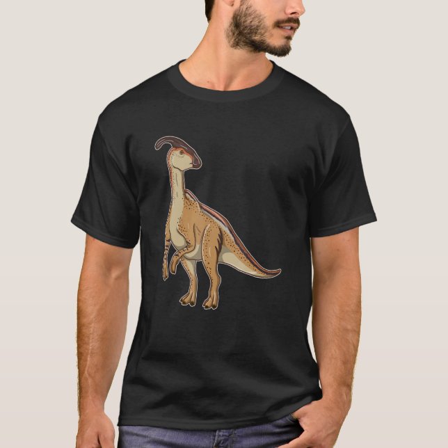 T-shirt Parasaurolophus Dinosaur  Ancient Saurian (Devant)