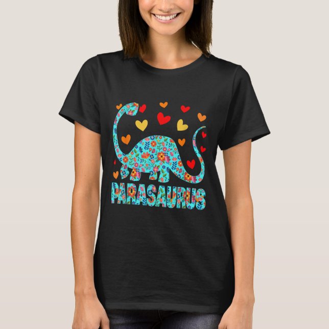 T-shirt Parasaurus Paraprofessional Paraeducator Dinosaur  (Devant)
