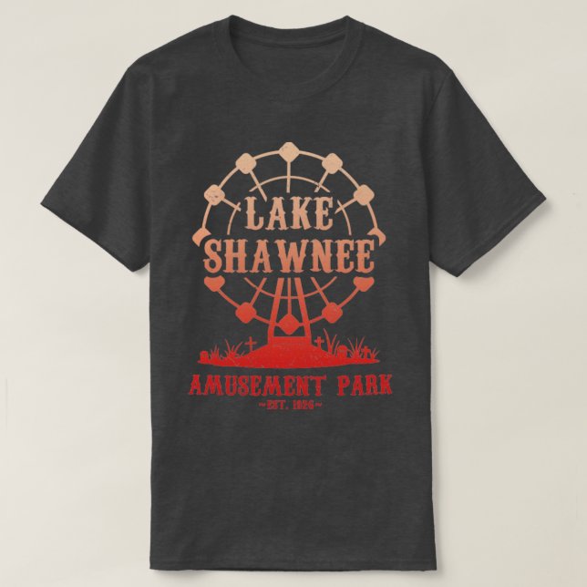 T-shirt Parc d'attractions du lac Shawnee RxTP (Design devant)
