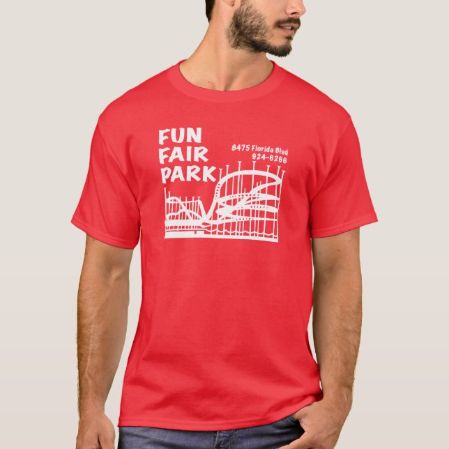 T-shirt Parc de foire d'amusement ! (Devant)