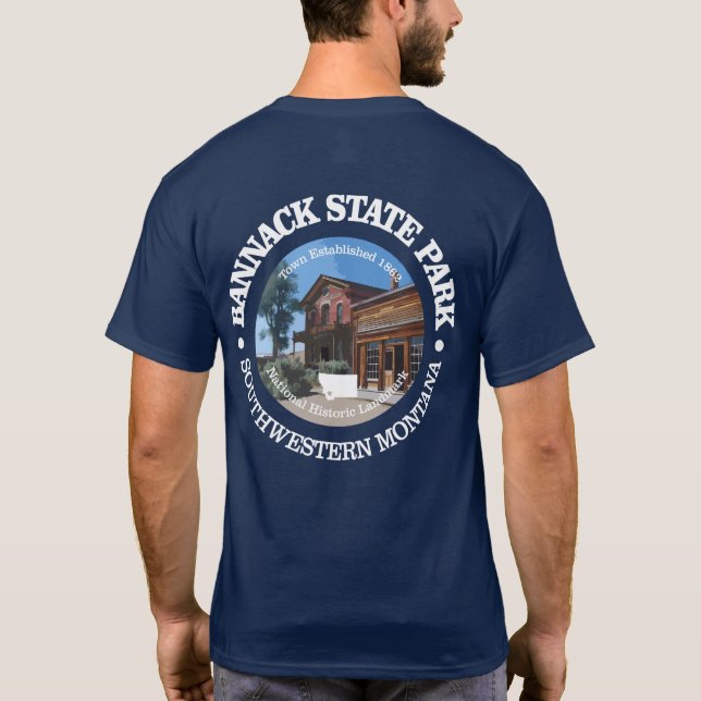 T-shirt Parc d'état de Bannack (Dos)