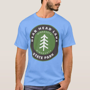 T-shirt Parc d'état de Bear Head Lake Minnesota MN Forest
