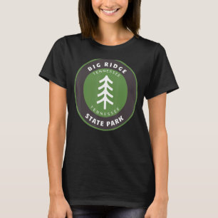 T-shirt Parc d'état de Big Ridge Creek Tennessee Tn Forest
