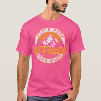 T-shirt Parc d'état de Custer Sud Dakota Nature Randonnée 