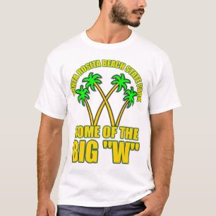 T-shirt Parc d'état de plage de Père Noël Rosita