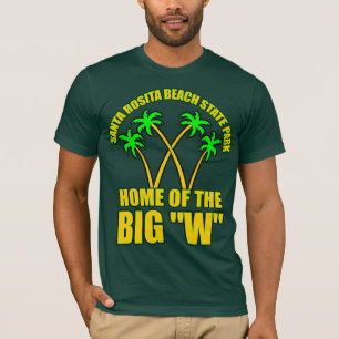 T-shirt Parc d'état de plage de Père Noël Rosita