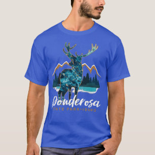 T-shirt Parc d'état de Ponderosa Idaho Souvenir