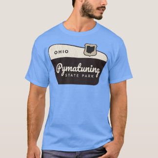 T-shirt Parc d'état de Pymatuning Affiche de bienvenue de