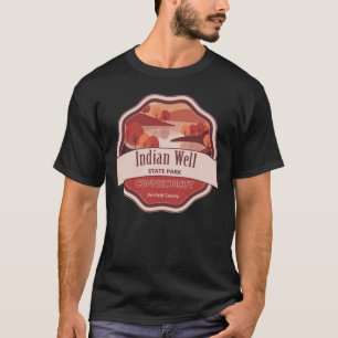 T-shirt Parc d'État Indian Well Comté de Fairfield Connect
