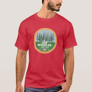 T-shirt Parc d'État Joe Wheeler Alabama AL Drapeau