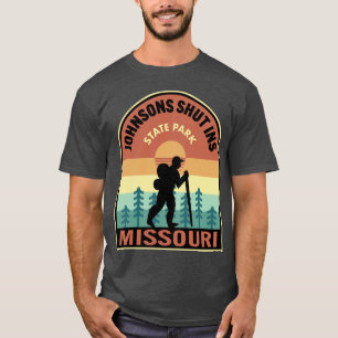T-shirt Parc d'État Johnsons Shut Ins Missouri Randonnée R