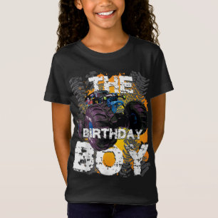 T-Shirt Parc Famille De L'Anniversaire Du Monster Boy