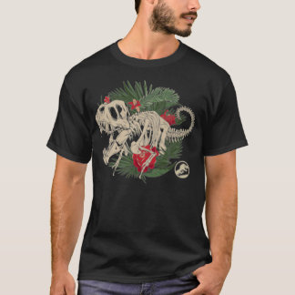 T-shirt Parc Jurassique Fossiles tropicaux avant et arrièr
