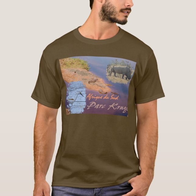 T-shirt Parc Kruger Afrique du Sud (Devant)