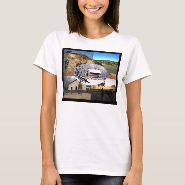 T-shirt Parc militaire national Pea Ridge Femmes (Devant)
